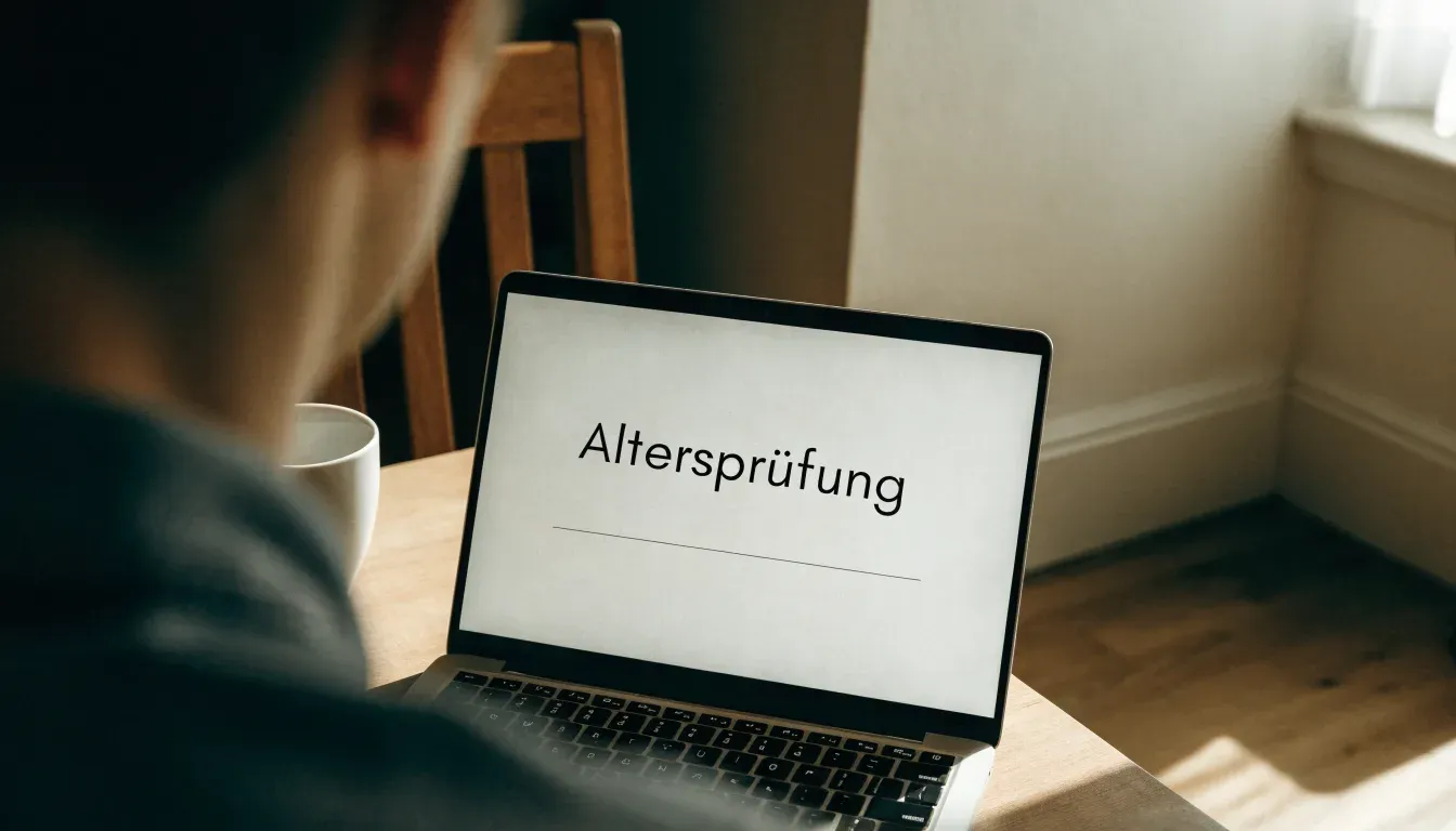Ein ruhiger Straßenzug in einer Altstadt am Vormittag, helle Fassaden, keine Schilder, niemand ist zu sehen.